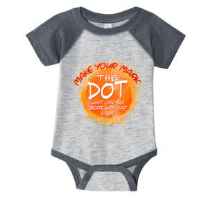 Make Your Mark The Dot Splatter Infant Baby Jersey Bodysuit