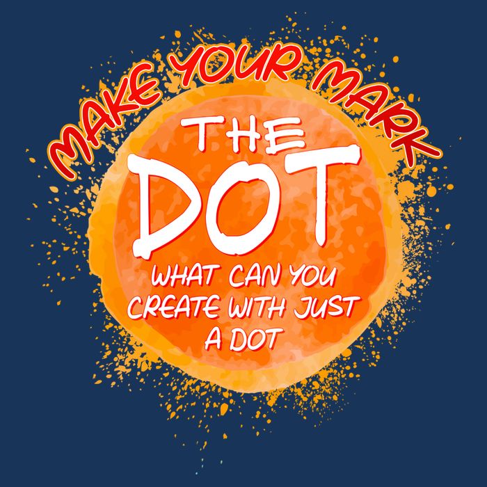 Make Your Mark The Dot Splatter Infant Baby Jersey Bodysuit