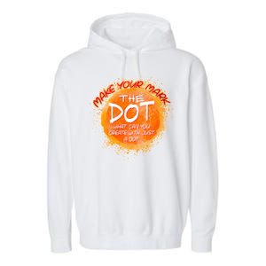 Make Your Mark The Dot Splatter Garment-Dyed Fleece Hoodie