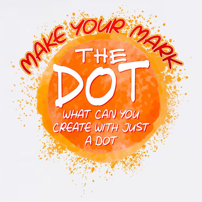 Make Your Mark The Dot Splatter Garment-Dyed Sweatshirt