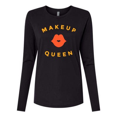 Makeup Queen Womens Cotton Relaxed Long Sleeve T-Shirt