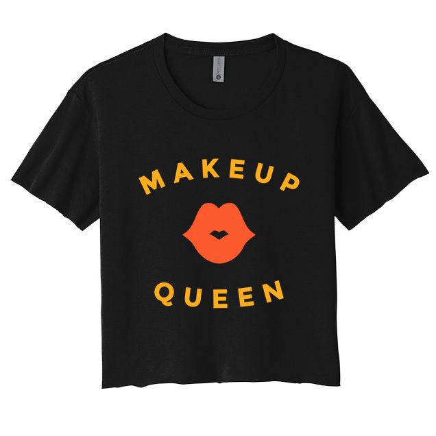 Makeup Queen Crop Top
