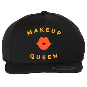 Makeup Queen Wool Snapback Cap