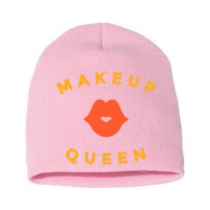 Makeup Queen Short Acrylic Beanie