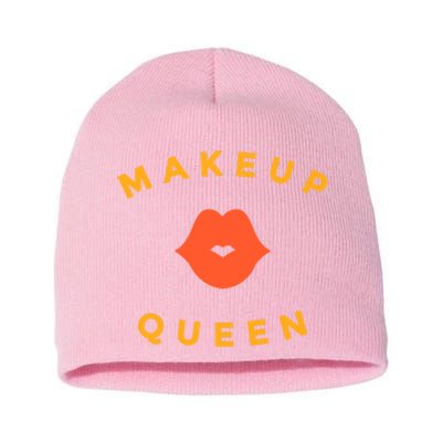 Makeup Queen Short Acrylic Beanie