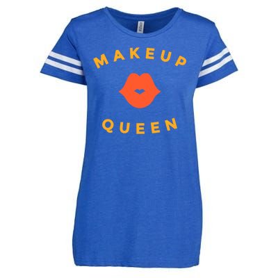 Makeup Queen Enza Ladies Jersey Football T-Shirt