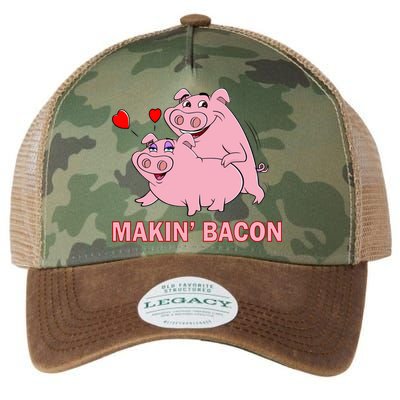 Makin' Bacon Pigs In Love Legacy Tie Dye Trucker Hat