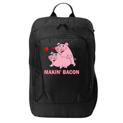 Makin' Bacon Pigs In Love City Backpack