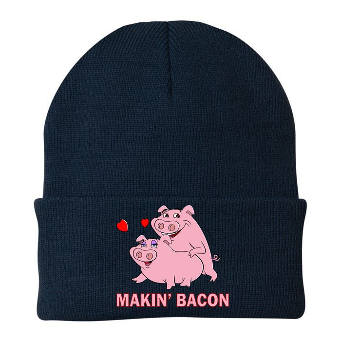 Makin' Bacon Pigs In Love Knit Cap Winter Beanie