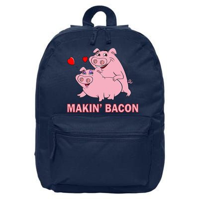 Makin' Bacon Pigs In Love 16 in Basic Backpack