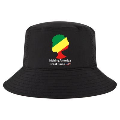 Making America Great Since 1619 Cool Comfort Performance Bucket Hat
