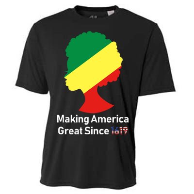 Making America Great Since 1619 Cooling Performance Crew T-Shirt