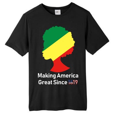 Making America Great Since 1619 Tall Fusion ChromaSoft Performance T-Shirt