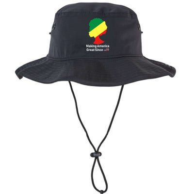 Making America Great Since 1619 Bucket Hat