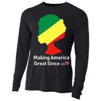 Making America Great Since 1619 Cooling Performance Long Sleeve Crew