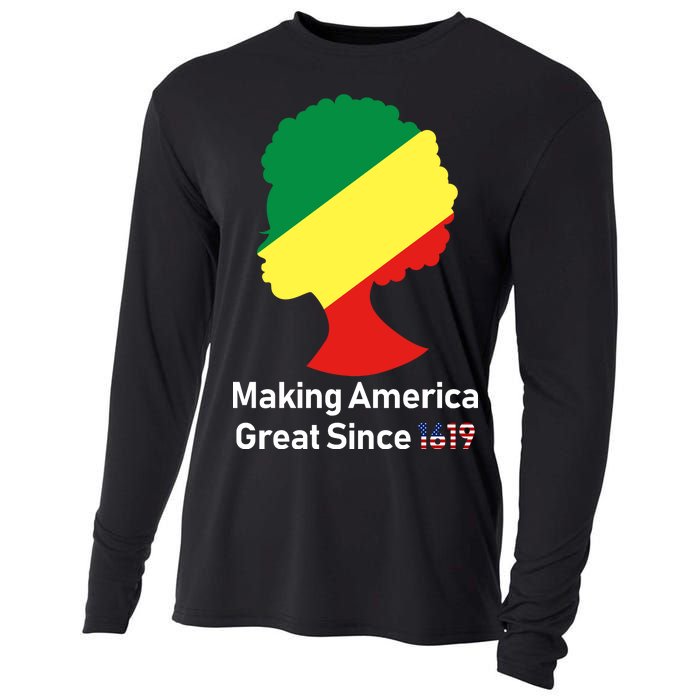 Making America Great Since 1619 Cooling Performance Long Sleeve Crew