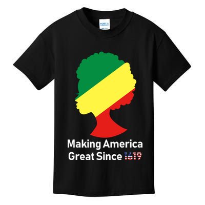 Making America Great Since 1619 Kids T-Shirt