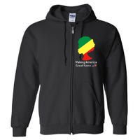 Making America Great Since 1619 Full Zip Hoodie