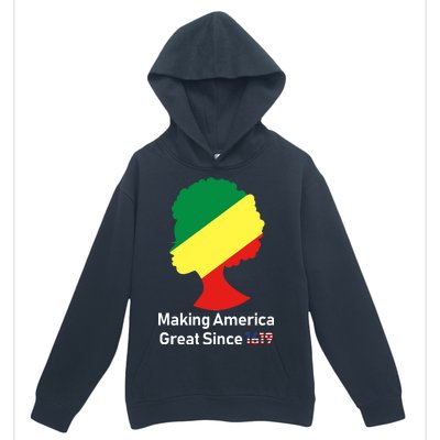 Making America Great Since 1619 Urban Pullover Hoodie