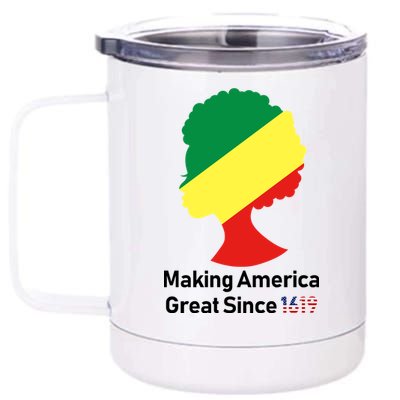 Making America Great Since 1619 12 oz Stainless Steel Tumbler Cup