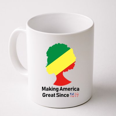 Making America Great Since 1619 Coffee Mug