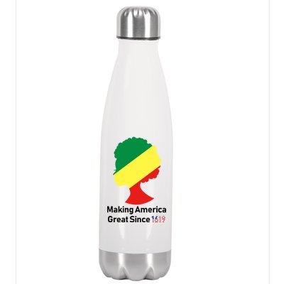 Making America Great Since 1619 Stainless Steel Insulated Water Bottle