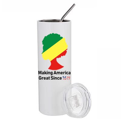 Making America Great Since 1619 Stainless Steel Tumbler