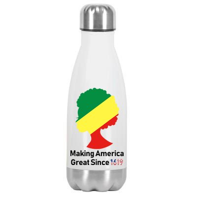 Making America Great Since 1619 Stainless Steel Insulated Water Bottle