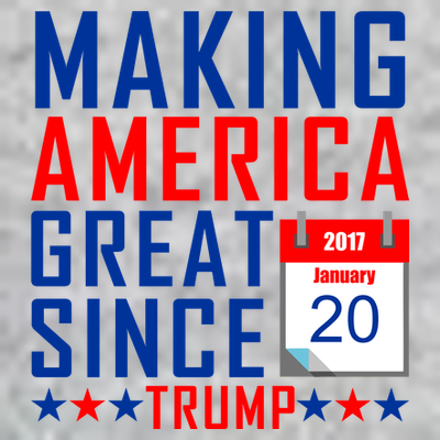 Making America Great Since 2017 Trump Inauguration Day T-Shirt