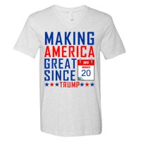 Making America Great Since 2017 Trump Inauguration Day V-Neck T-Shirt