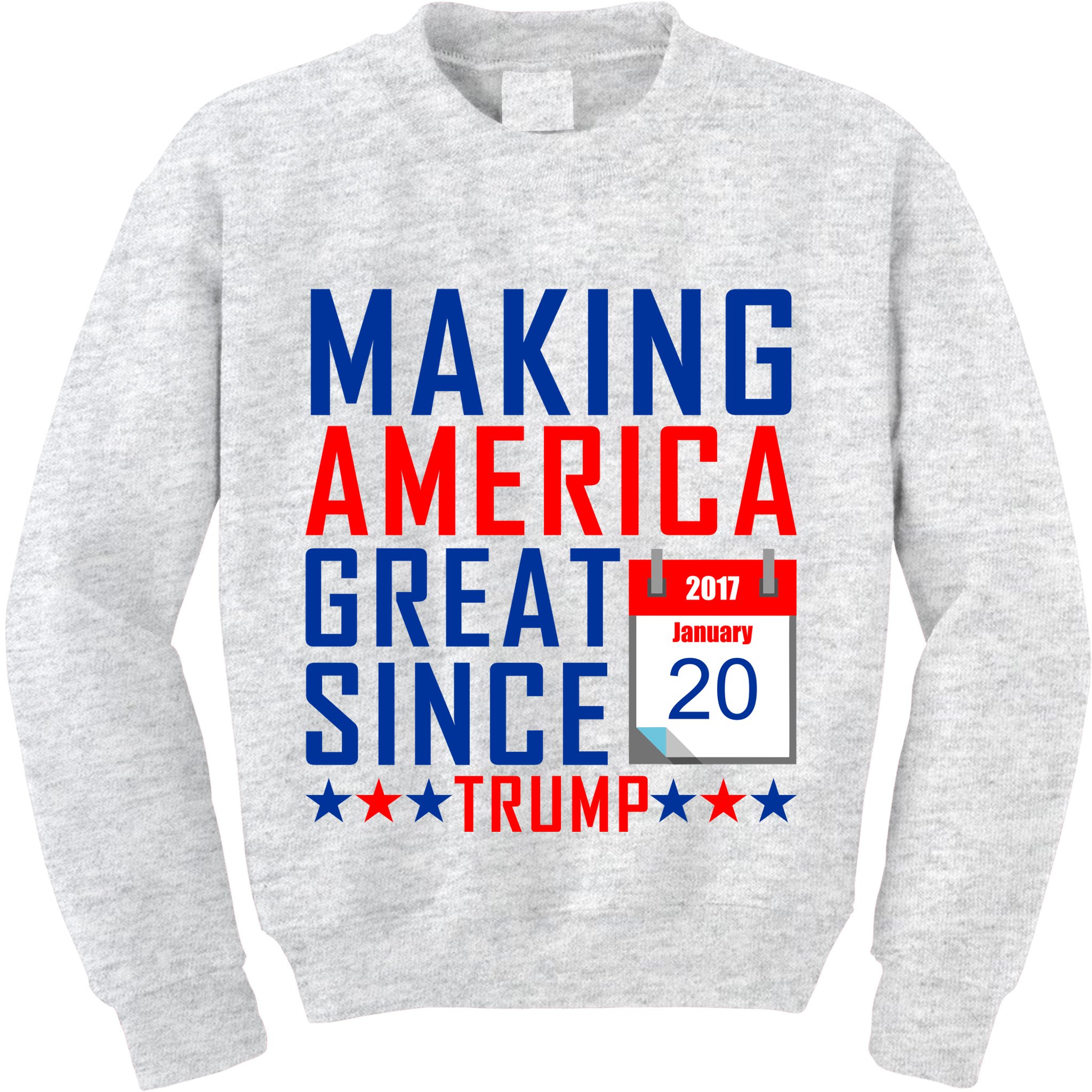 Making America Great Since 2017 Trump Inauguration Day Kids Sweatshirt