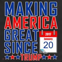 Making America Great Since 2017 Trump Inauguration Day Cool Comfort Performance Bucket Hat