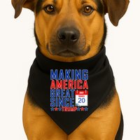 Making America Great Since 2017 Trump Inauguration Day USA-Made Doggie Bandana