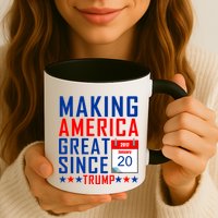 Making America Great Since 2017 Trump Inauguration Day Mug