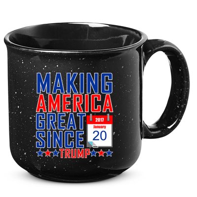 Making America Great Since 2017 Trump Inauguration Day 15oz Campfire Ceramic Mug
