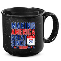 Making America Great Since 2017 Trump Inauguration Day 15oz Campfire Ceramic Mug