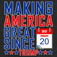 Making America Great Since 2017 Trump Inauguration Day 15oz Campfire Ceramic Mug