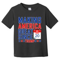 Making America Great Since 2017 Trump Inauguration Day Toddler T-Shirt