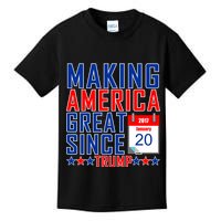 Making America Great Since 2017 Trump Inauguration Day Kids T-Shirt