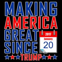 Making America Great Since 2017 Trump Inauguration Day Kids T-Shirt