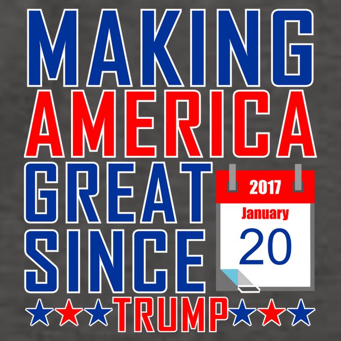 Making America Great Since 2017 Trump Inauguration Day Vector Backpack