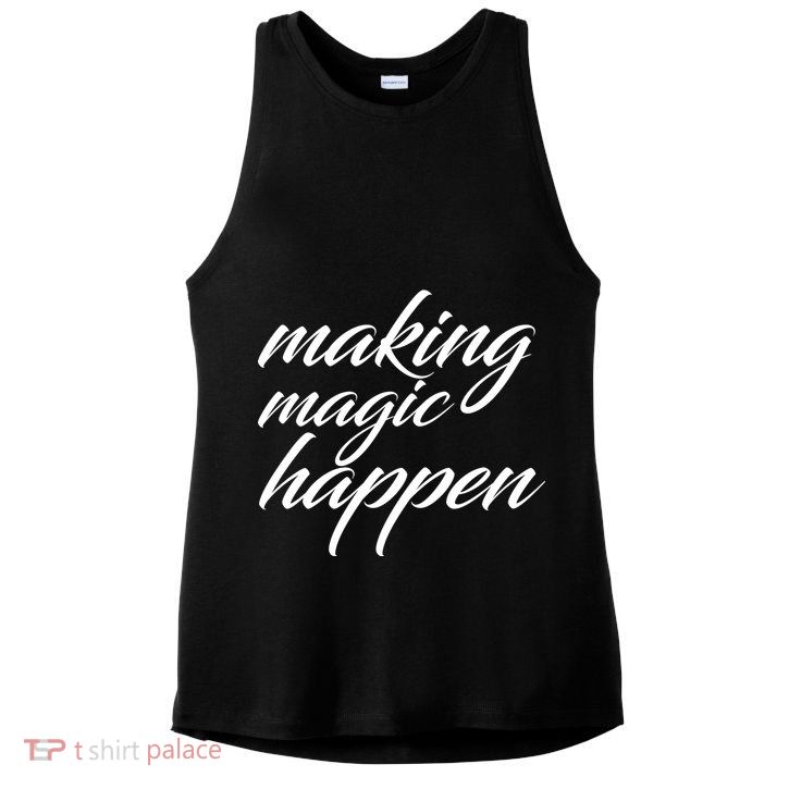 Making Magic Happen Ladies PosiCharge Tri-Blend Wicking Tank