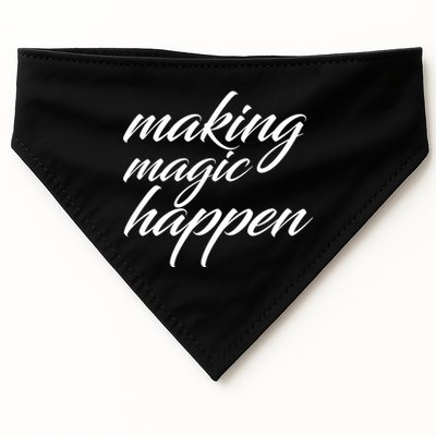 Making Magic Happen USA-Made Doggie Bandana