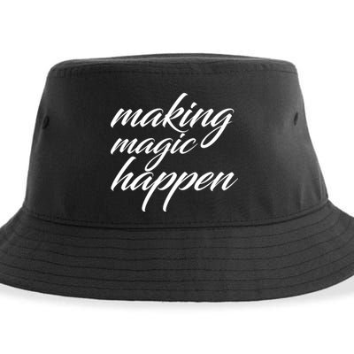 Making Magic Happen Sustainable Bucket Hat