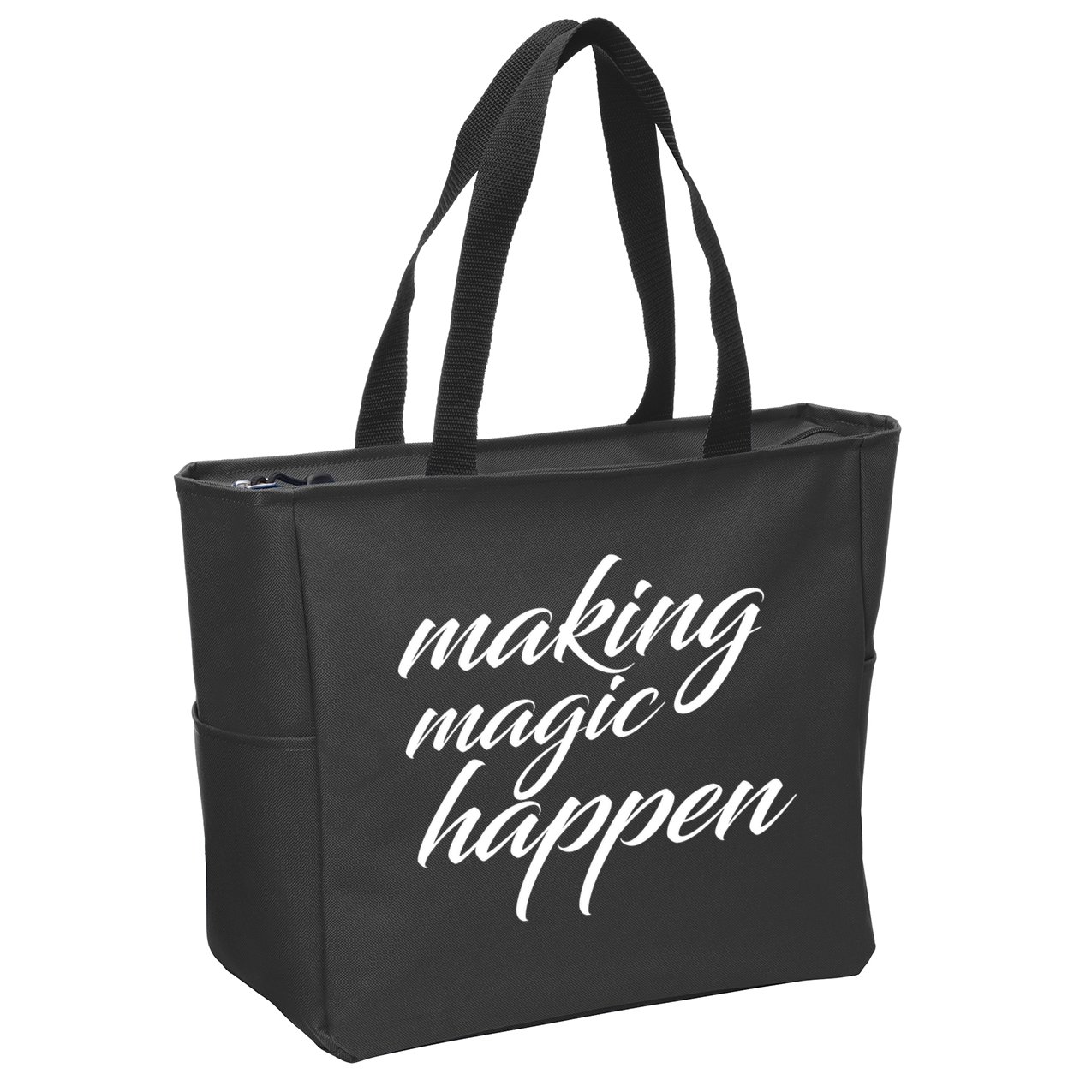 Making Magic Happen Zip Tote Bag