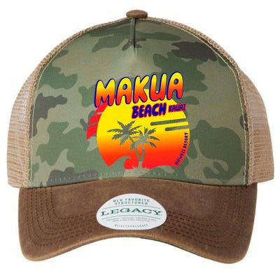 Makua Beach Legacy Tie Dye Trucker Hat