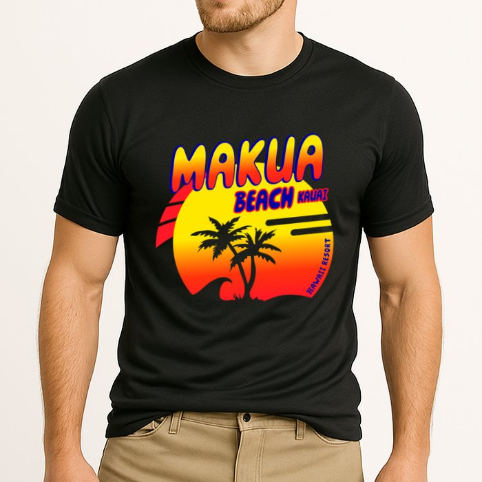 Makua Beach Cooling Performance Crew T-Shirt