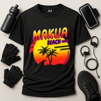 Makua Beach Cooling Performance Crew T-Shirt