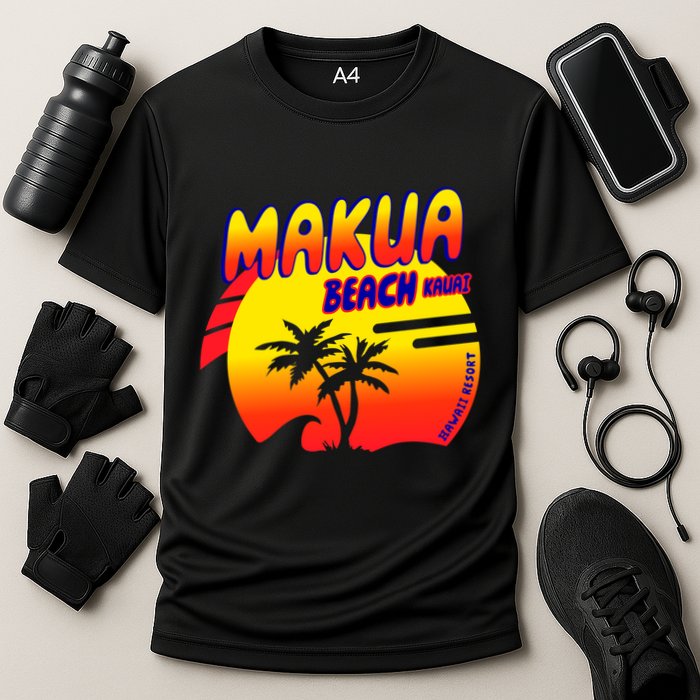 Makua Beach Cooling Performance Crew T-Shirt