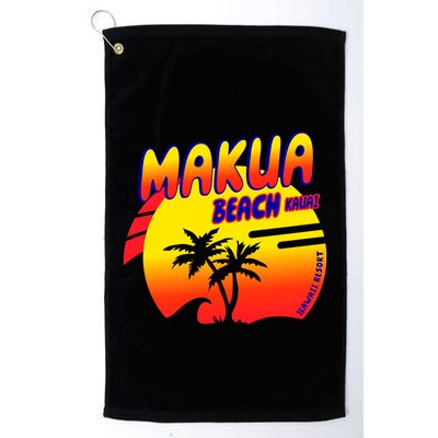 Makua Beach Golf Towel